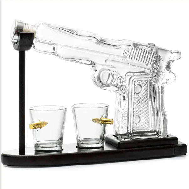Pistol Whiskey Decanter