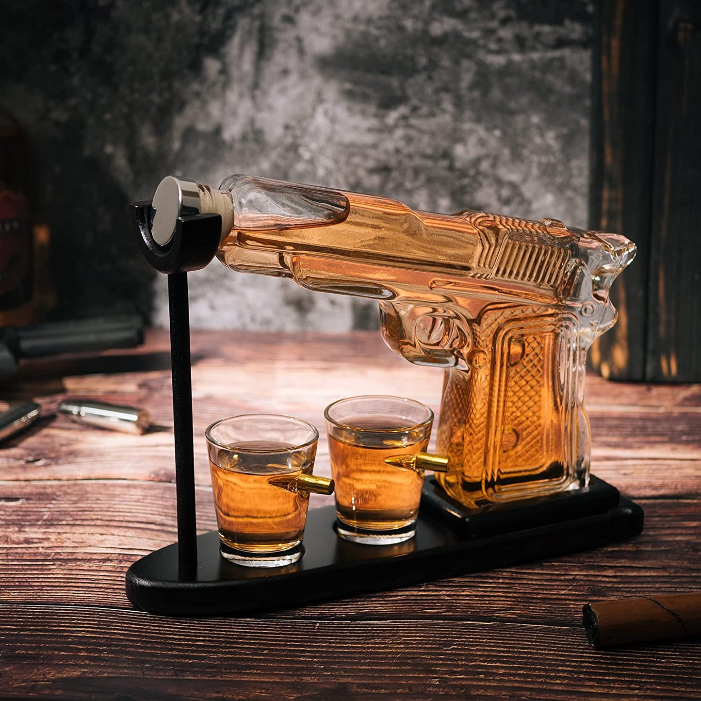 Pistol Whiskey Decanter