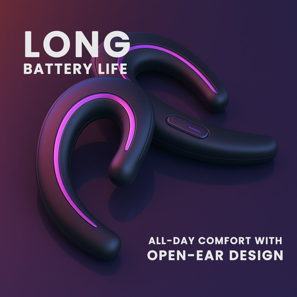 All-Day Comfort with Open-Ear Design