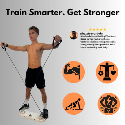 All In Bundle - Arm & Chest Trainer, Smart fitness push up board & Smartwatch