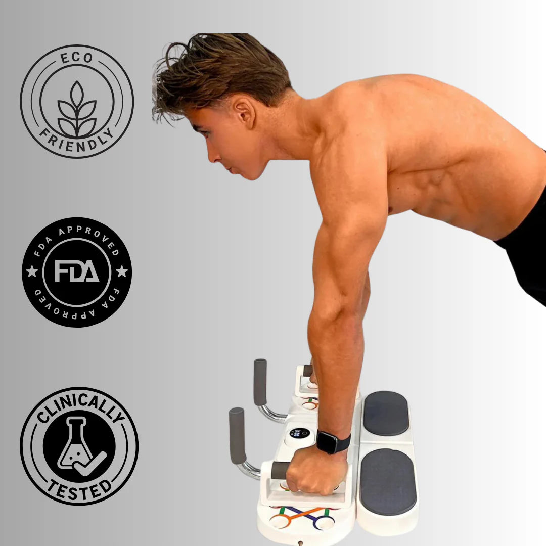 All In Bundle - Arm & Chest Trainer, Smart fitness push up board & Smartwatch