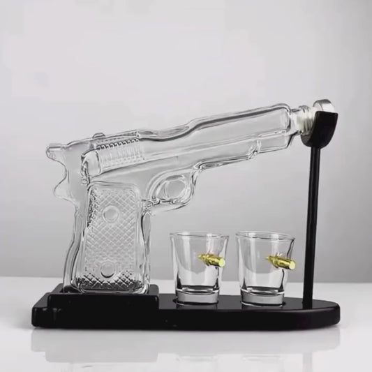 Pistol Whiskey Decanter